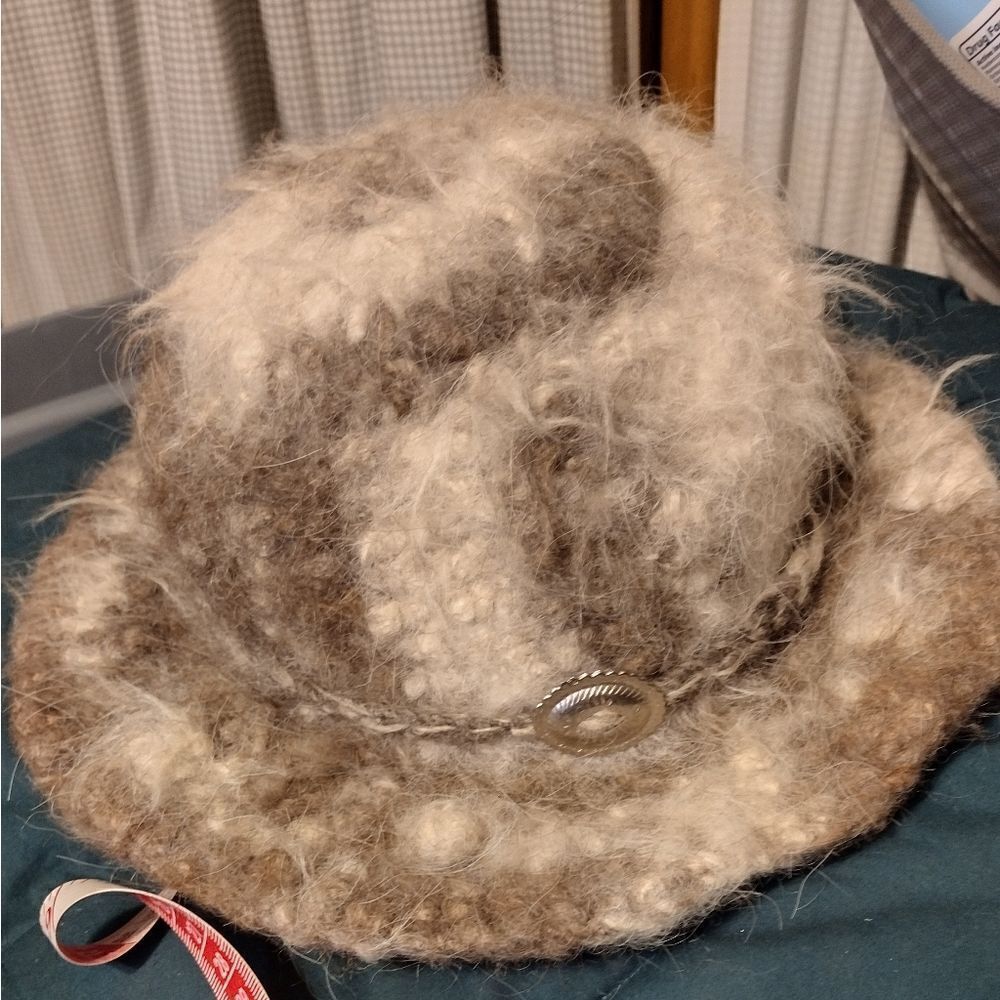 Handmade llama wool hat
